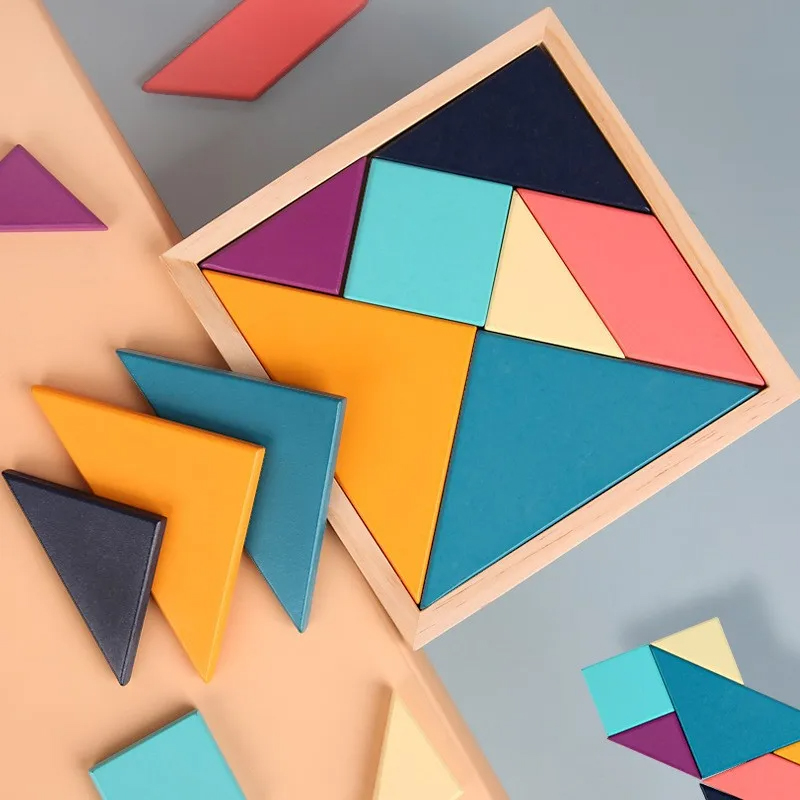 Набор Монтессори ColorWood Tangram