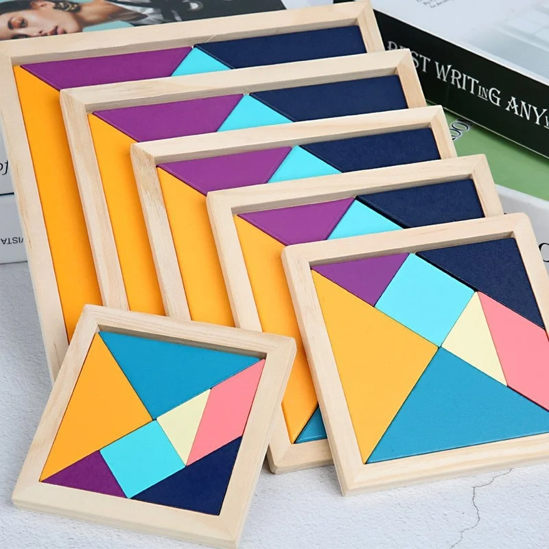 Набор Монтессори ColorWood Tangram