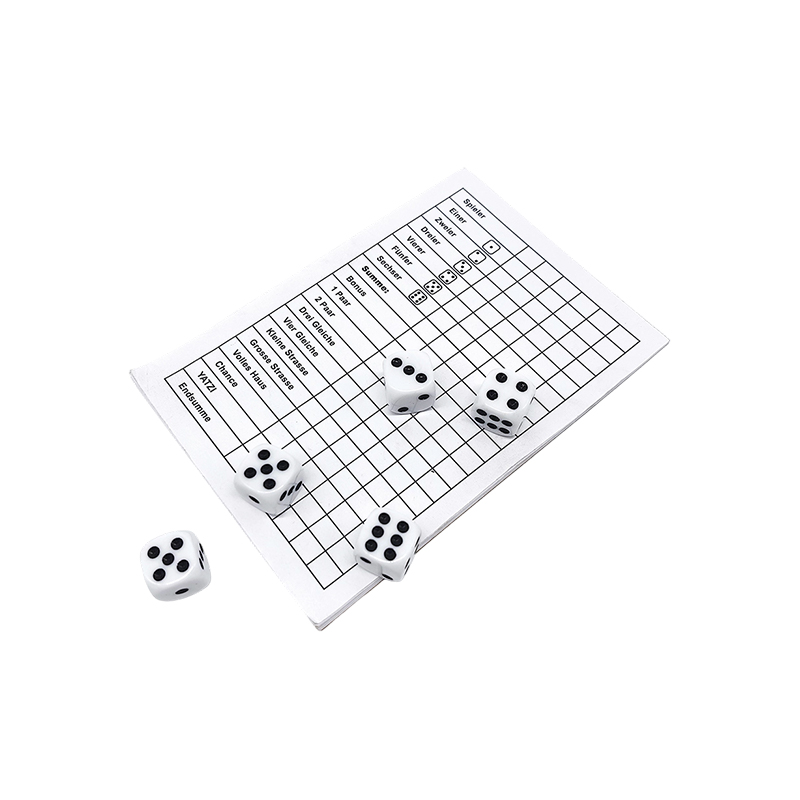 Classic Dice Game Essentials Набор табло YATZY