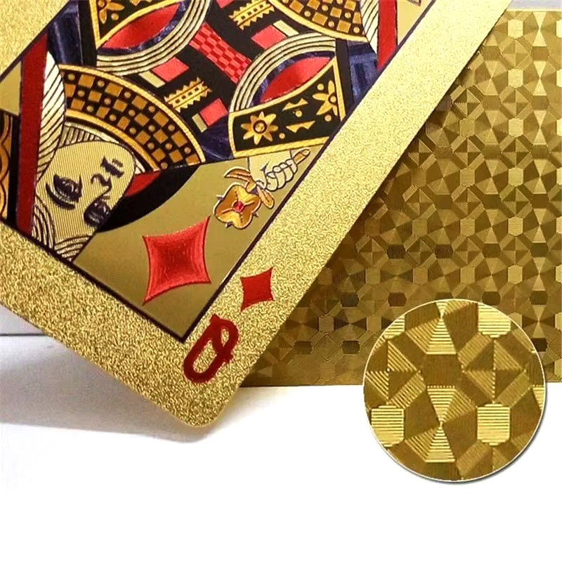 Позолоченные игральные карты