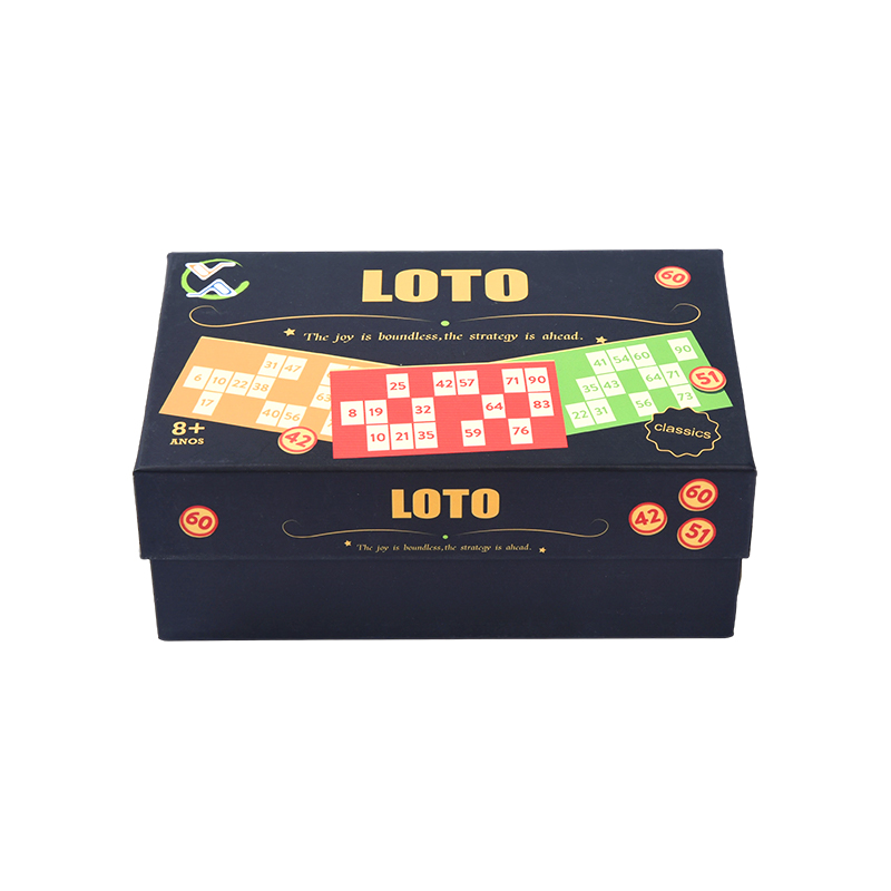 Игровой набор LOTO (в стиле бинго) – в комплекте с жетонами, картами и коробкой для хранения.