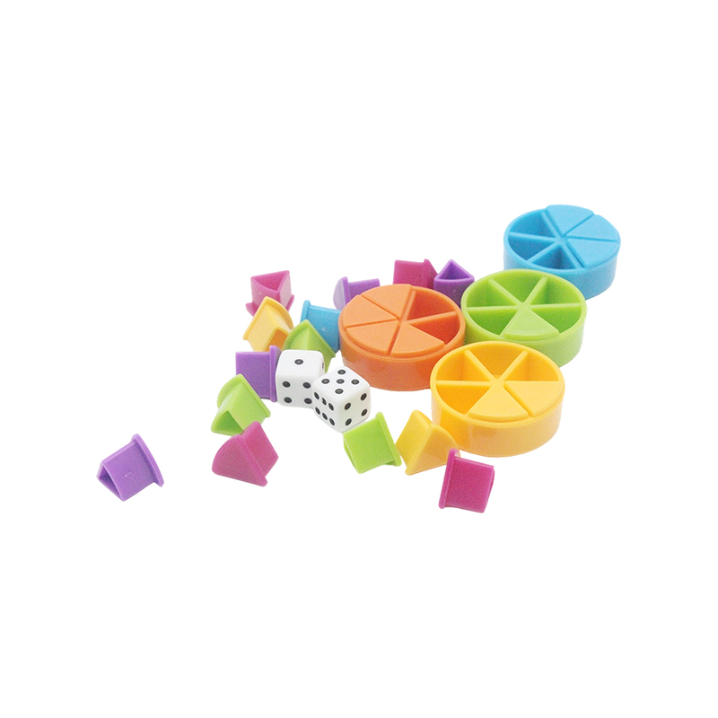 Манипулятивный набор Rainbow Fraction — инструмент обучения с цветовой кодировкой