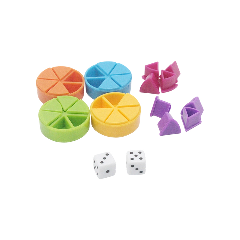 Манипулятивный набор Rainbow Fraction — инструмент обучения с цветовой кодировкой