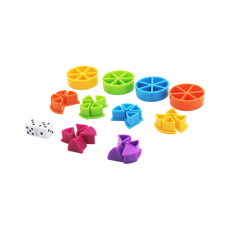 Манипулятивный набор Rainbow Fraction — инструмент обучения с цветовой кодировкой