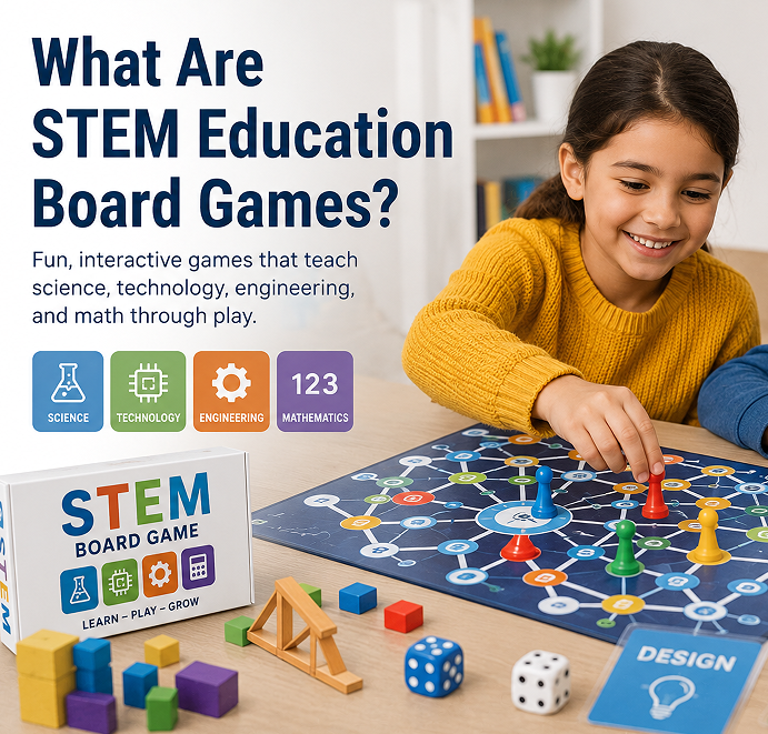 Что такое настольные игры для STEM-образования?